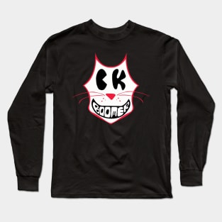 Ok Boomer cat sarcastic Kitty Long Sleeve T-Shirt